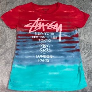 Tie Dye Stussy Shirt